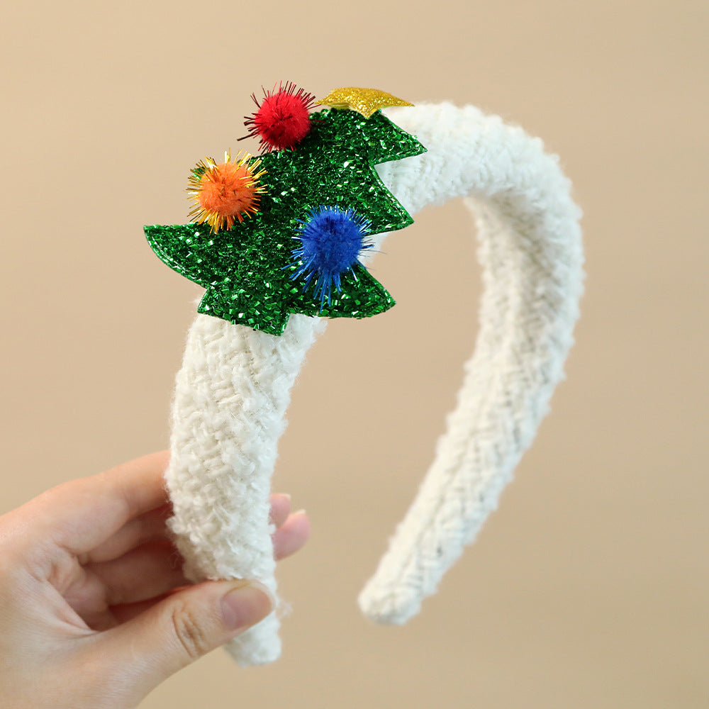 Wholesale Christmas Fabric Hair Bands